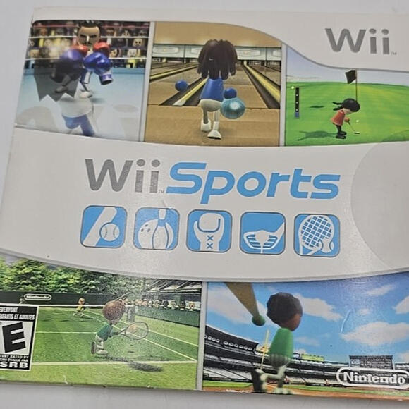 Wii Sports - Boxing Baseball Bowling Golf Tennis Nintendo - Picture 1 of 8
